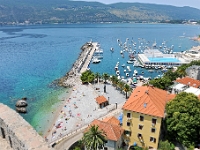 DSC 2086 ji : Herceg Novi, MNE, Montenegro, Bezirk Herceg Novi, Blick vom Forte Mare, Herceg Novi, Stari Grad
