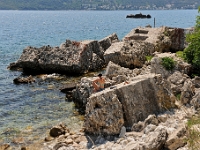 DSC 2545 ji : Bezirk Herceg Novi, Herceg Novi, Stari Grad, MNE, Montenegro, Promenade Pet Danica, Ruine Citadella