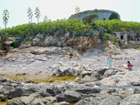 DSC 3991 ji : Bezirk Herceg Novi, Gemeinde Lustica, Insel Lastavica, Fort Mamula, MNE, Montenegro