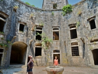 DSC 4032 ji : Bezirk Herceg Novi, Gemeinde Lustica, Insel Lastavica, Fort Mamula, MNE, Montenegro