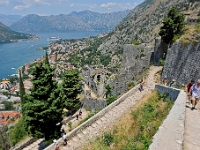 DSC 2783 ji : Abstieg von der Burg Sveti Ivan, Bezirk Kotor, Kotor, MNE, Montenegro