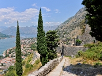 DSC 2792 ji : Abstieg von der Burg Sveti Ivan, Bezirk Kotor, Kotor, MNE, Montenegro