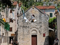 DSC 2878 ji : Bezirk Kotor, Kotor, Stari Grad, Pjaca Gospe od Anđela, Kirche sv. Mihaila, MNE, Montenegro