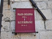 DSC 2920 ji : Bezirk Herceg Novi, Kotor, Stari Grad, MNE, Montenegro, Pjaca od Cirkula, Palata Grgurina, Museum Maritimum