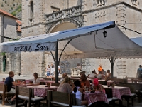 DSC 2941 ji : Bezirk Kotor, Kotor, Stari Grad, MNE, Montenegro, Pjaca Sv. Tripuna, Pizzeria Sara