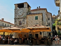 DSC 3018 ji : Bezirk Kotor, Kotor, Stari Grad, MNE, Montenegro, Pjaca od Oružja, Gradski toranj-Stadtturm