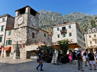 DSC 3025 ji : Bezirk Kotor, Kotor, Stari Grad, MNE, Montenegro, Pjaca od Oružja, Gradski toranj-Stadtturm