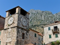DSC 3026 ji : Bezirk Kotor, Kotor, Stari Grad, MNE, Montenegro, Pjaca od Oružja, Gradski toranj-Stadtturm