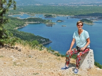 DSC 3692 ji : Bezirk Niksic, Bundesstraße M-7 Trebinje-Niksic, MNE, Montenegro, Viewpoint Slano Jezero