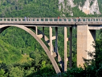 DSC 3892 ji : Bezirk Pljevlja, MNE, Montenegro, Nationalpark Durmitor, Tara Brücke, Djurdjevica Tara